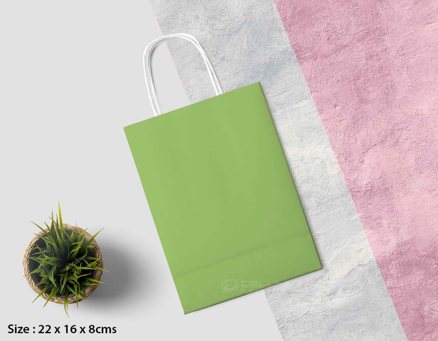 Kraft Bags Colors Printing Oman