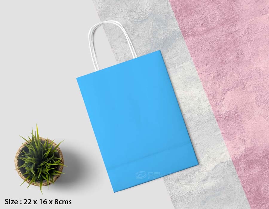 Kraft Bags Colors Printing Oman