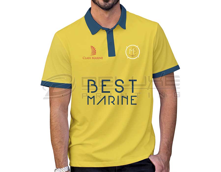 Polo Neck Jersey Printing Oman