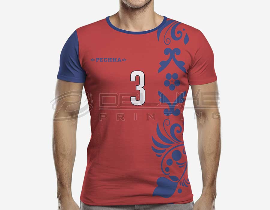 Round Neck Jersey Printing Oman