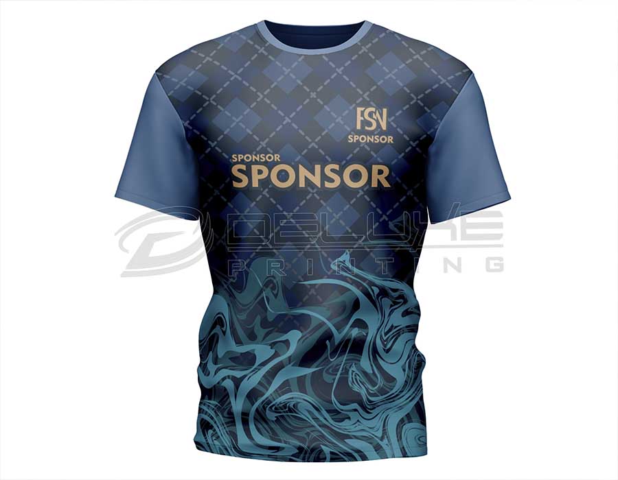 Round Neck Jersey Printing Oman
