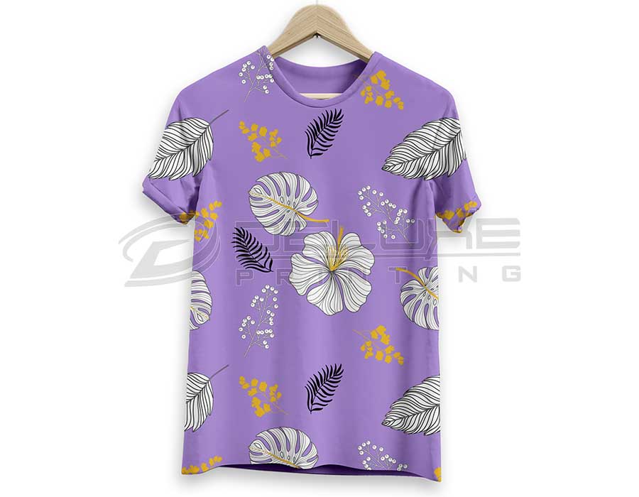 Round Neck Jersey Printing Oman