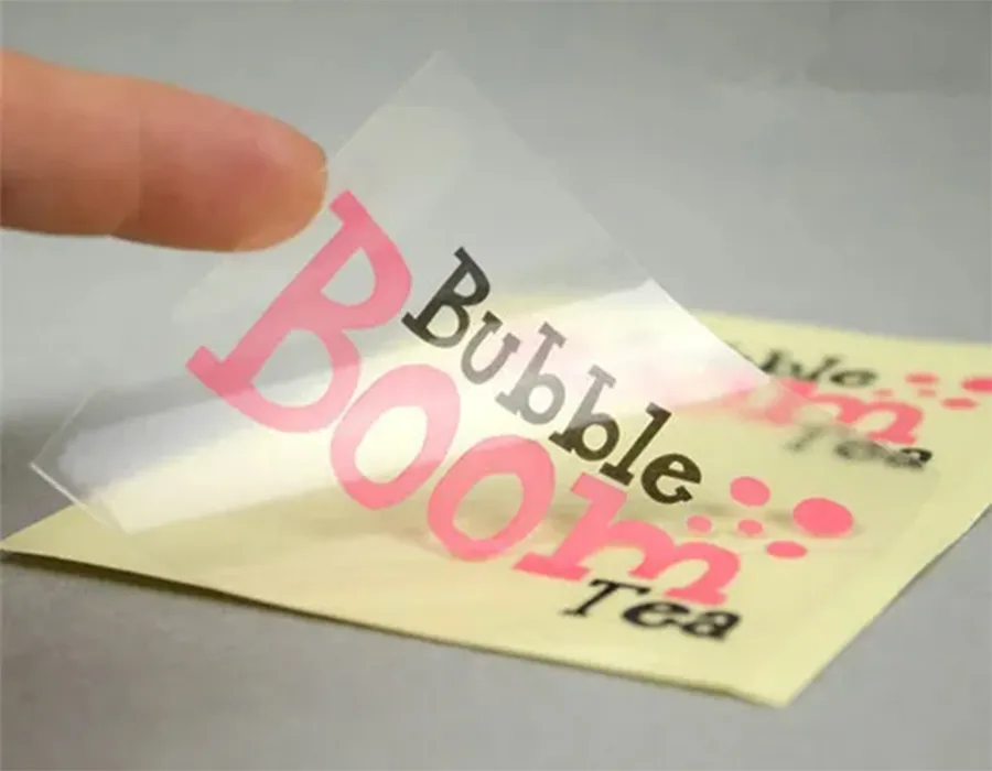 PVC Transparent Stickers Printing Oman