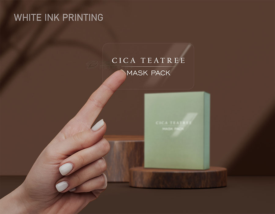 White Ink Ultra Clear Stickers Oman